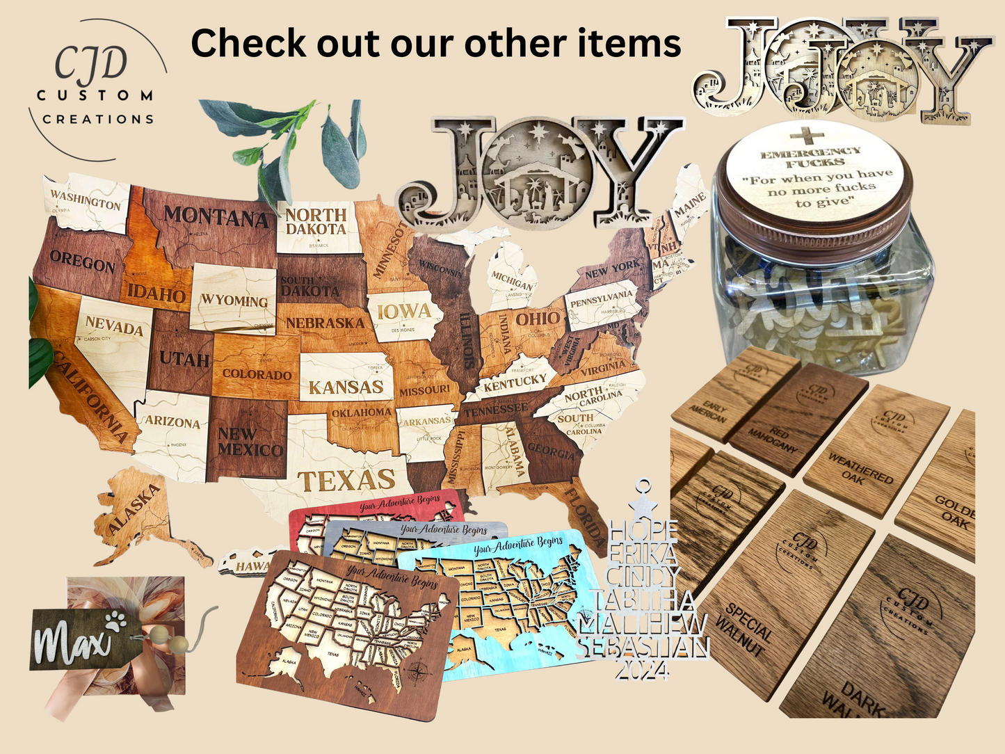 Personalized National Park Map, National Park Sign, Wooden, Gift, US National Parks Sign