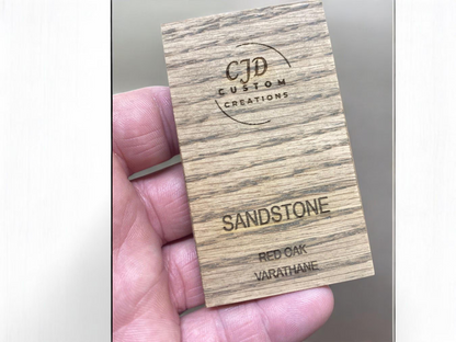Varathane Stain Samples 3-sizes and 13 types of wood perfect for contractors and decorators